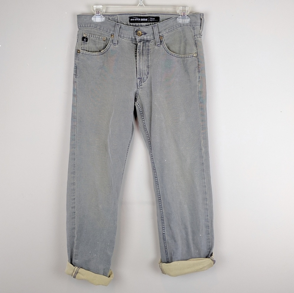 Big Star | Rustic Green Gray Jeans - H5